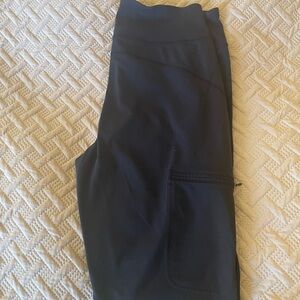 Duluth Trading Co Black Straight Leg Pant